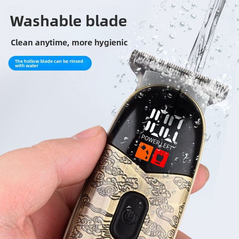 Mini Hair Clipper YYT-623 Electric Trimmer for Men, Portable Silver