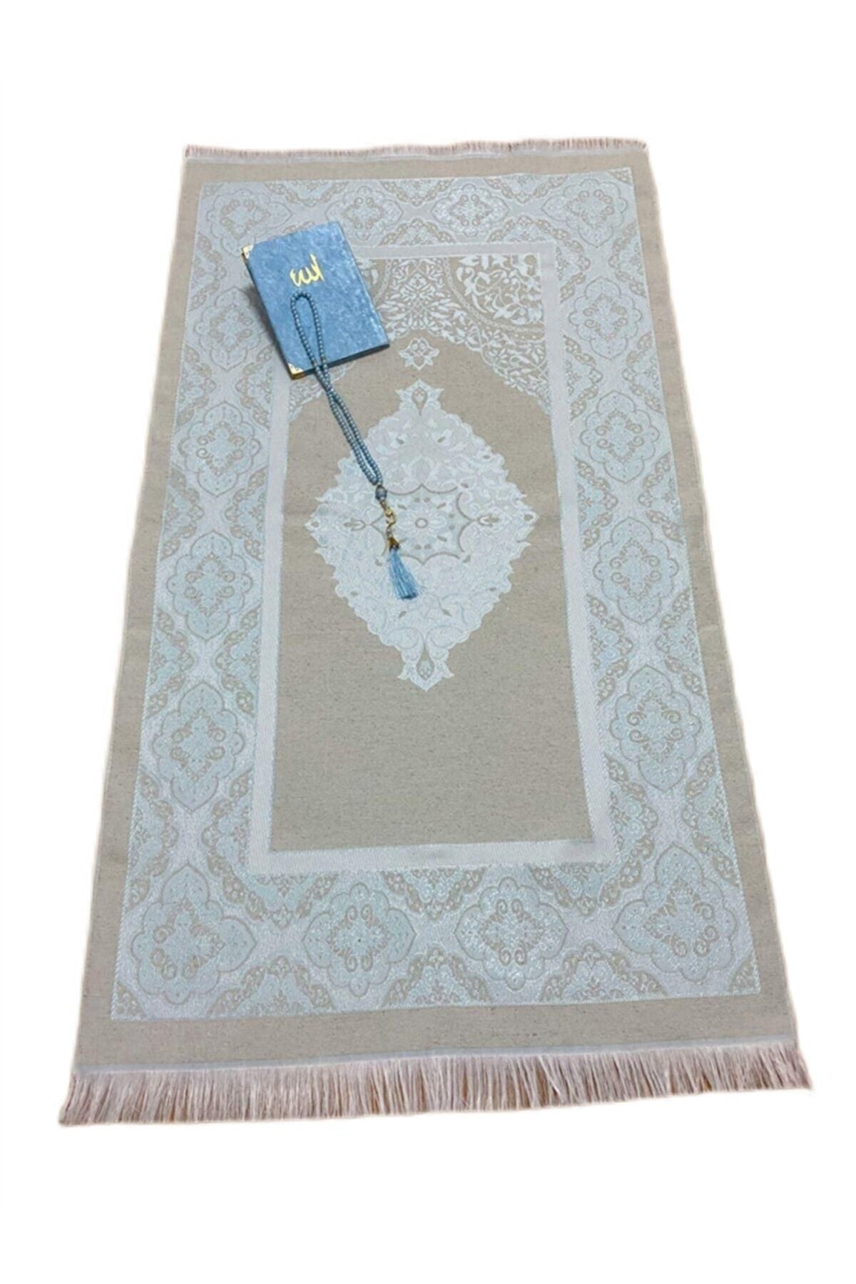 Taffeta Fringed Prayer Rug Gift Bundle