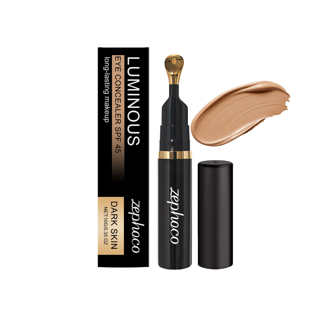 Dark Skin Light Eye Concealer, Matte, Natural, Smudge-Proof, Flawless Finish ,10g