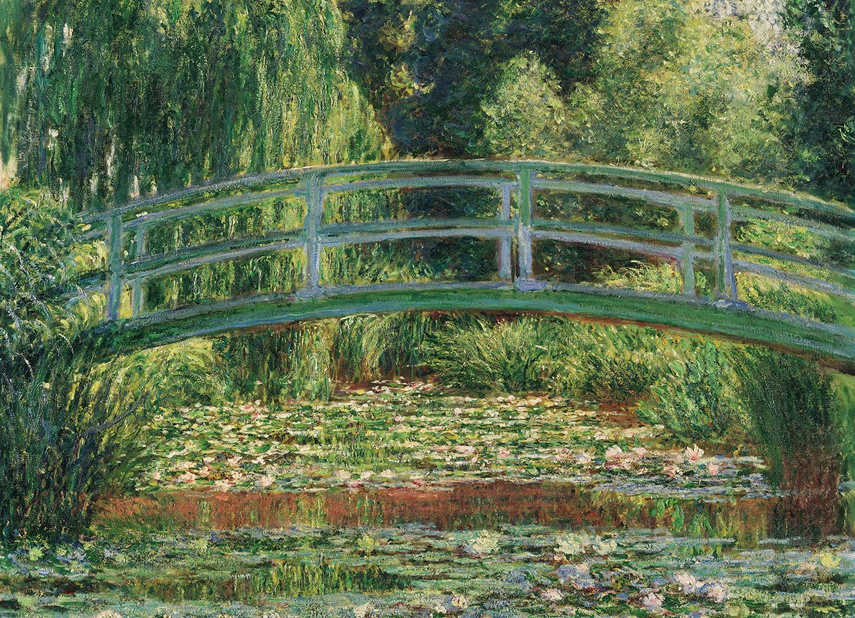 The Japanese Footbridge 1000 Pieces Puzzle