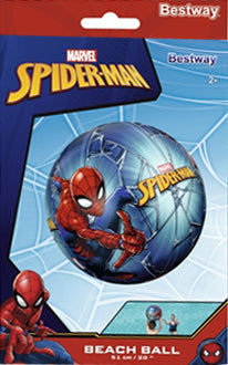 BWAY BEACH BALL SPIDERMAN 51CM