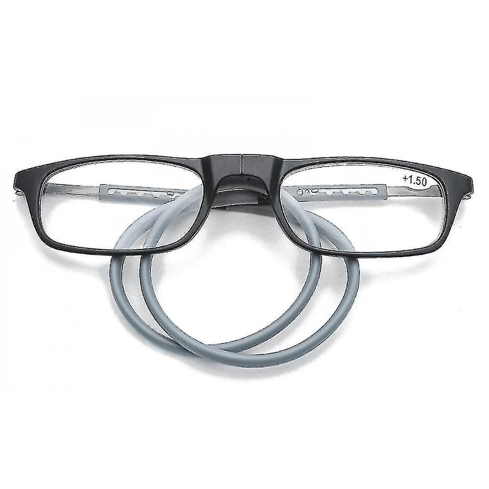 Reading Glasses High-grade Tr Magnetic Absorption Hanging Neck Funky Readers Glasses Sno