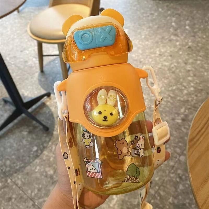 Twisoo Kids Plastic Water Bottle, 400ml, MIN-001