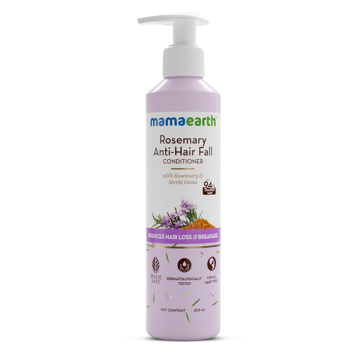 Mamaearth ROSEMARY HAIR GROWTH OIL 150ML and Mamaearth Rosemary Anti-Hairfall Shampoo 250 ml Combo