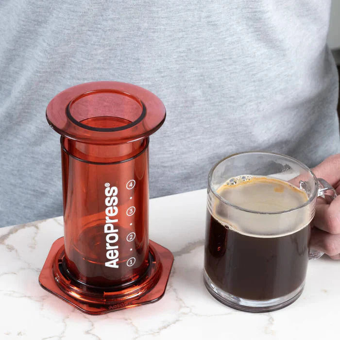 AeroPress Coffee Maker – Clear & Colors