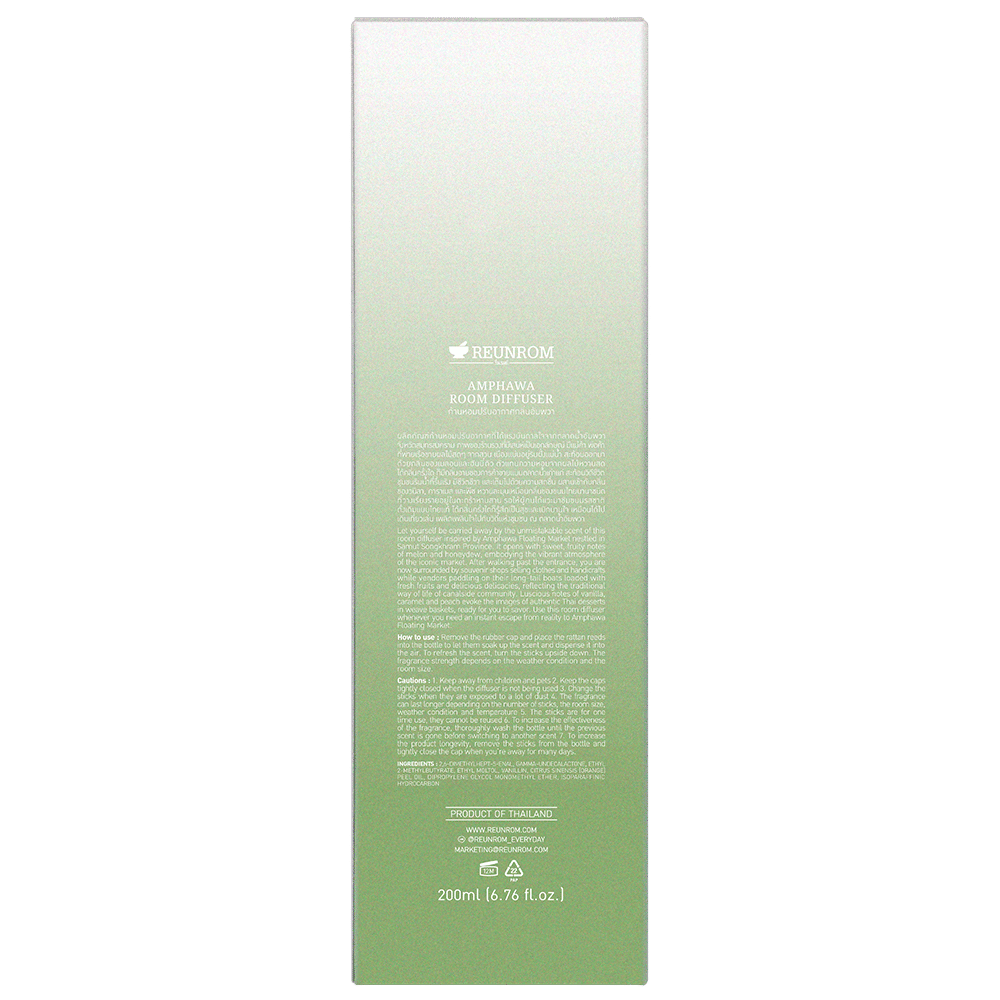 Room Diffuser 200ml Reunrom Amphawa
