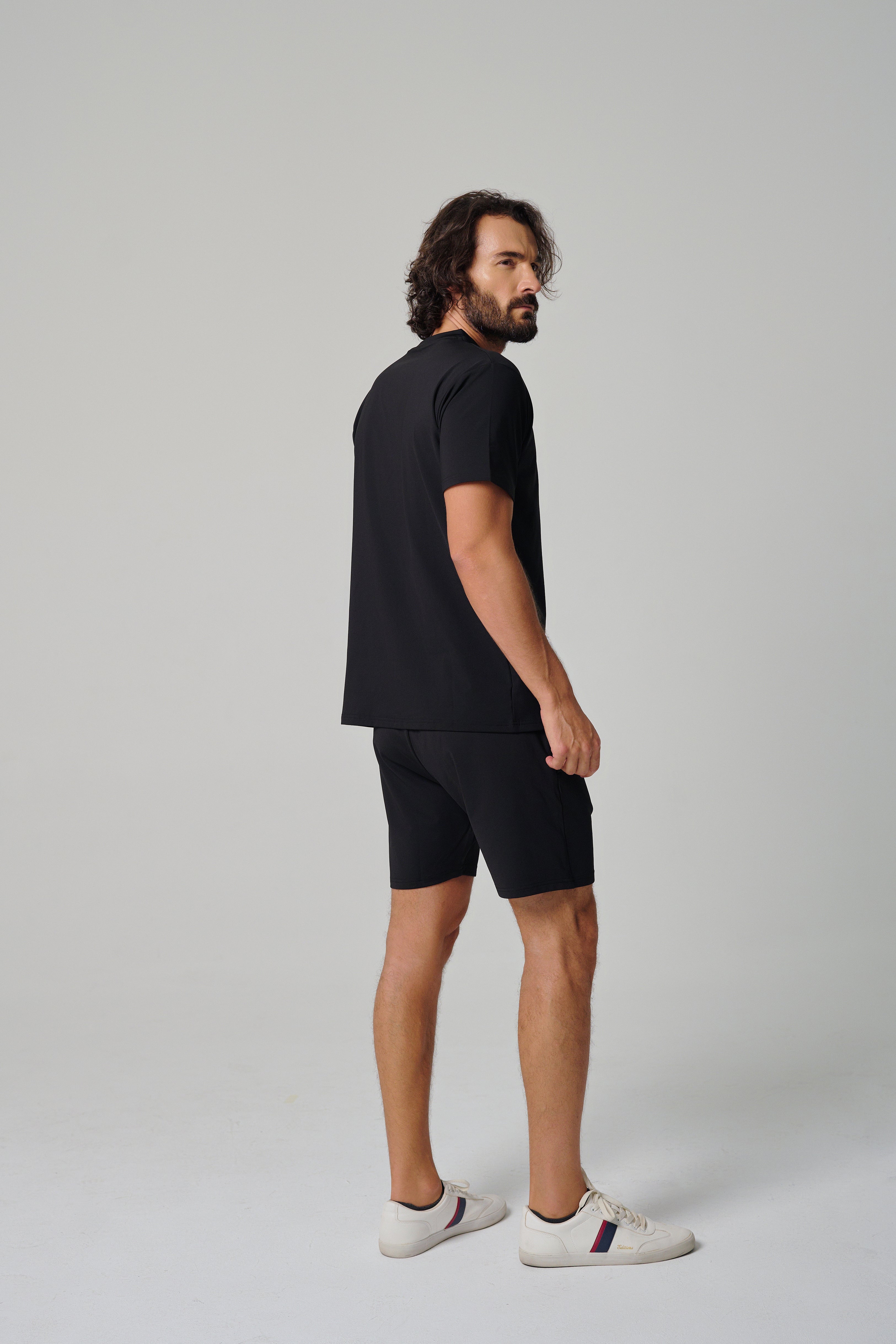 Regular Fit Men T-Shirt - Black