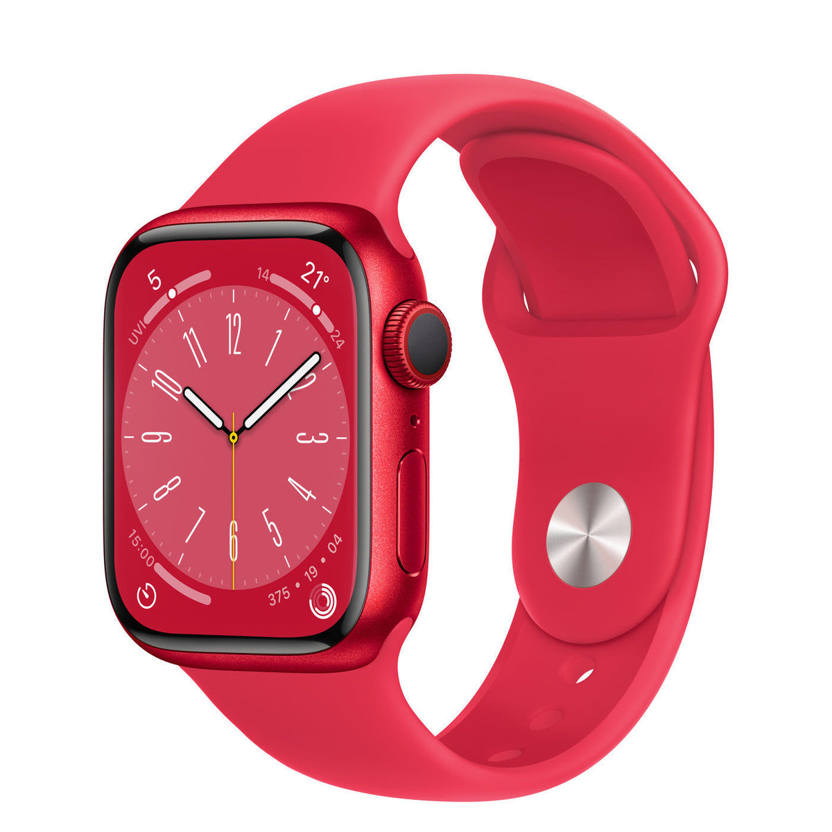 Series 8 GPS + Cellular 41mm Aluminium Case with Sport Band