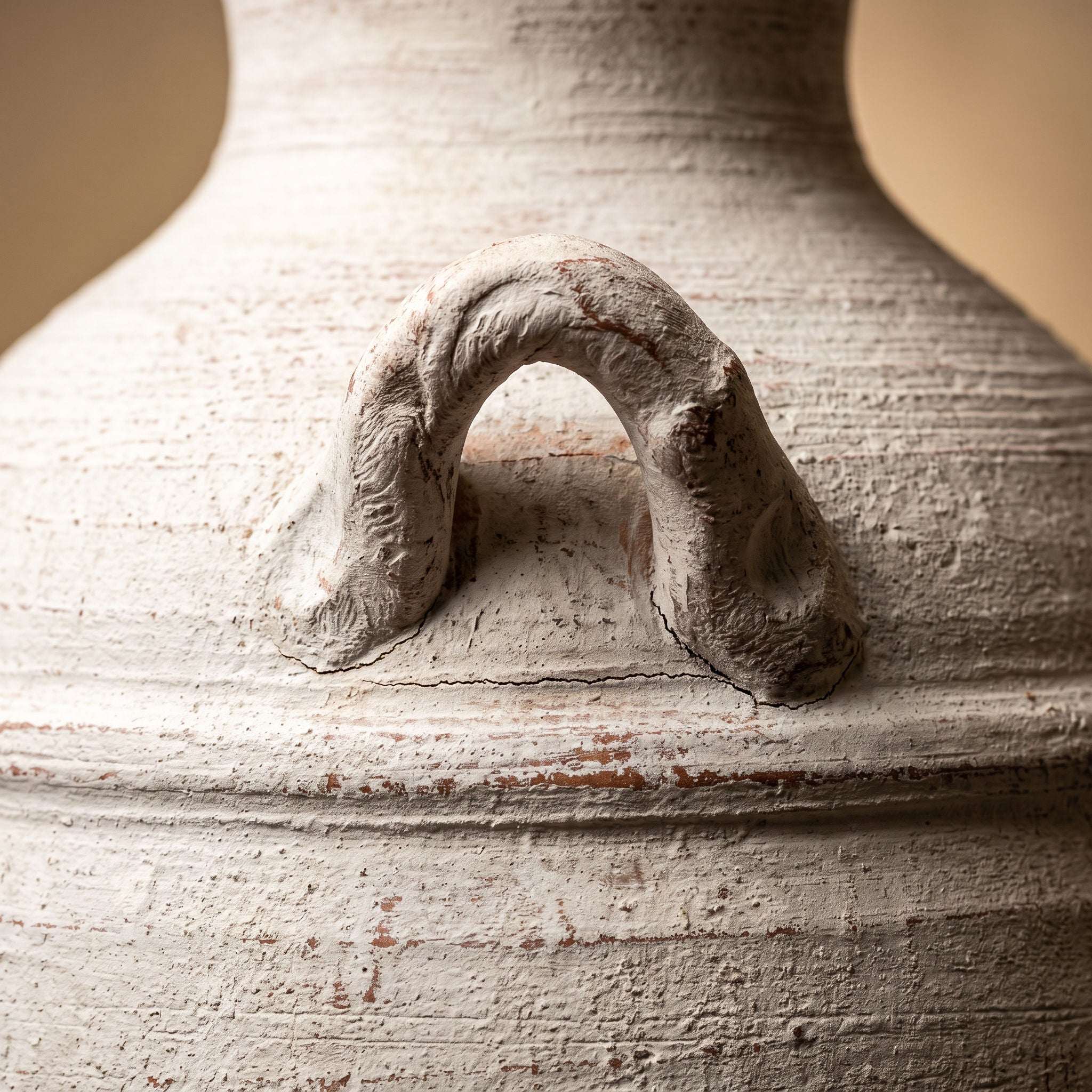 Tati deco Vintage textured urn vase