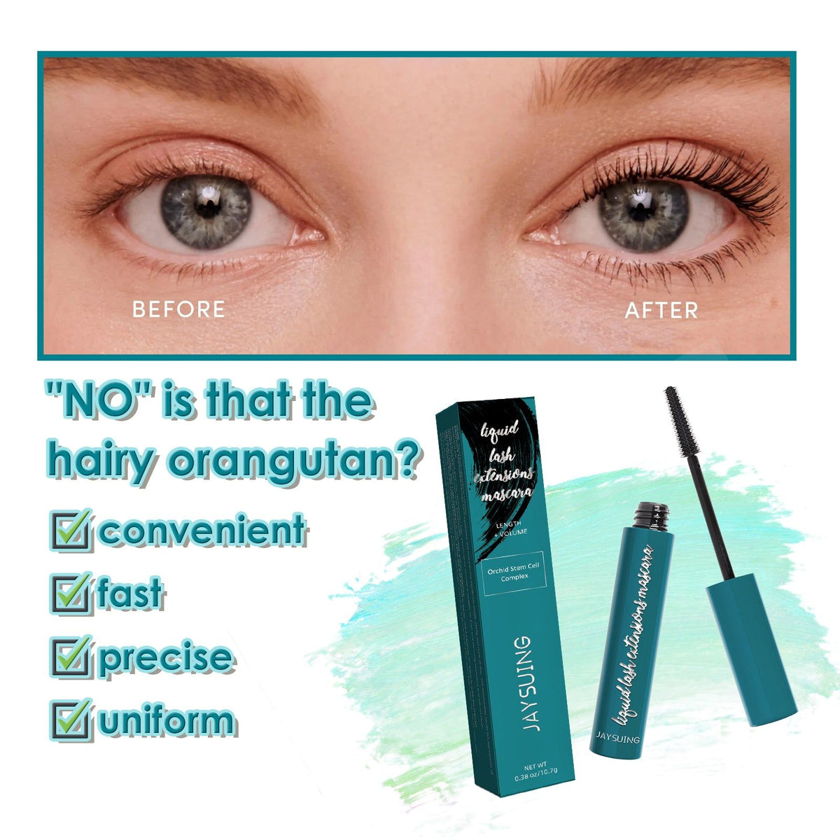Boost Your Look with Thick, Slender Eyelashes, Long Lasting Curling Mascara ,10.7g