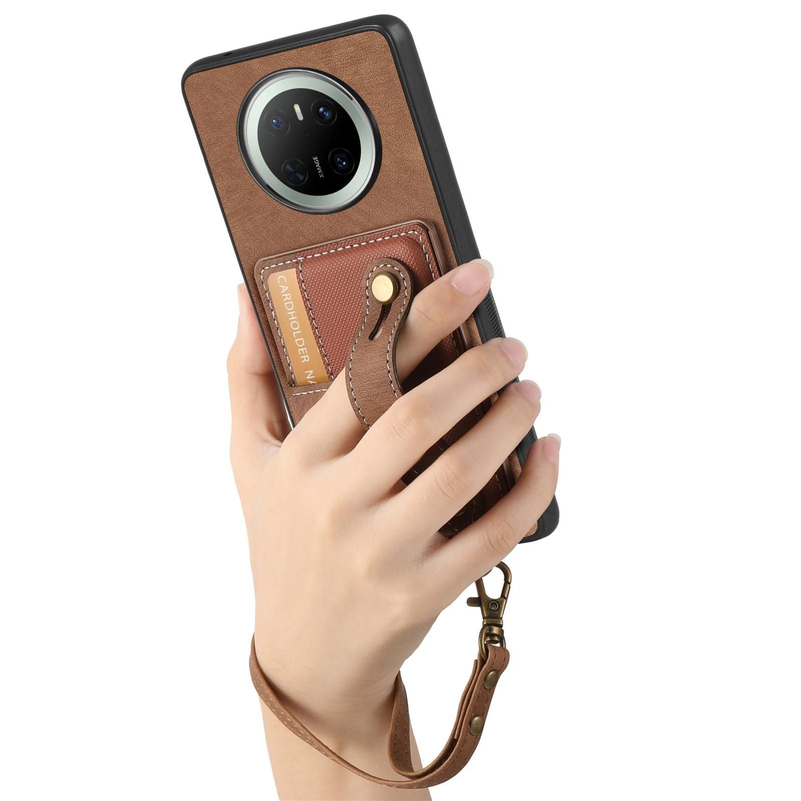 Retro Card Wallet Case For Huawei Mate 70
