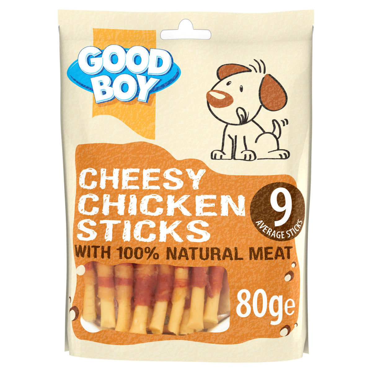 Good boy Chicken Cheese Stick - 80g