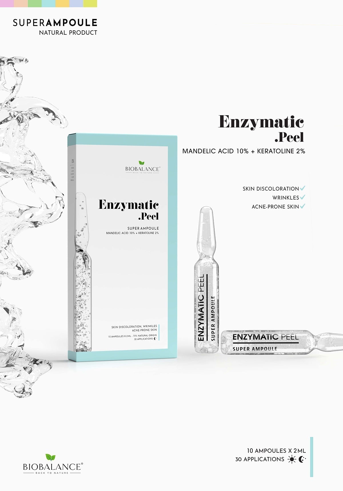 Biobalance Super Ampoule Enzymatic Peel 20Ml