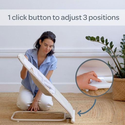 Beaba Foldable Bouncer Eazy Relax Greige