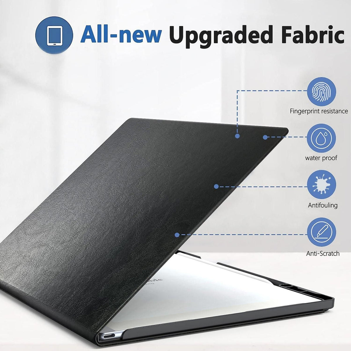Slim PU Leather Folio Case for ReMarkable 2 10.3 Tablet