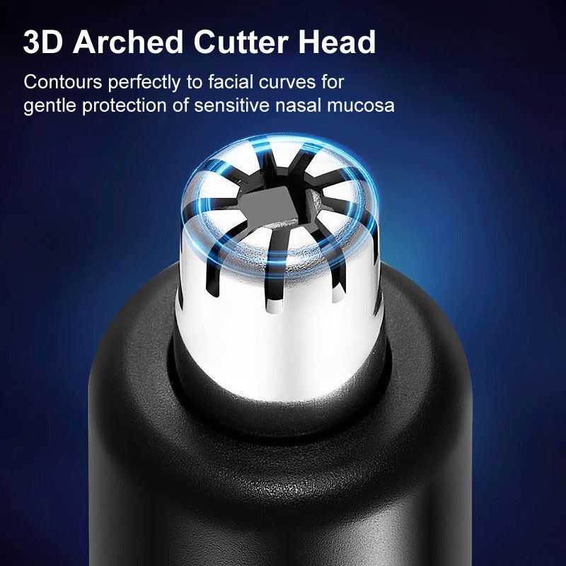 Metal USB Rechargeable Nose Hair Trimmer