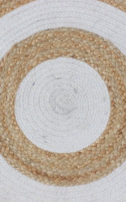 AIESY® Beautiful Handwoven Jute Reversible Carpet for Room