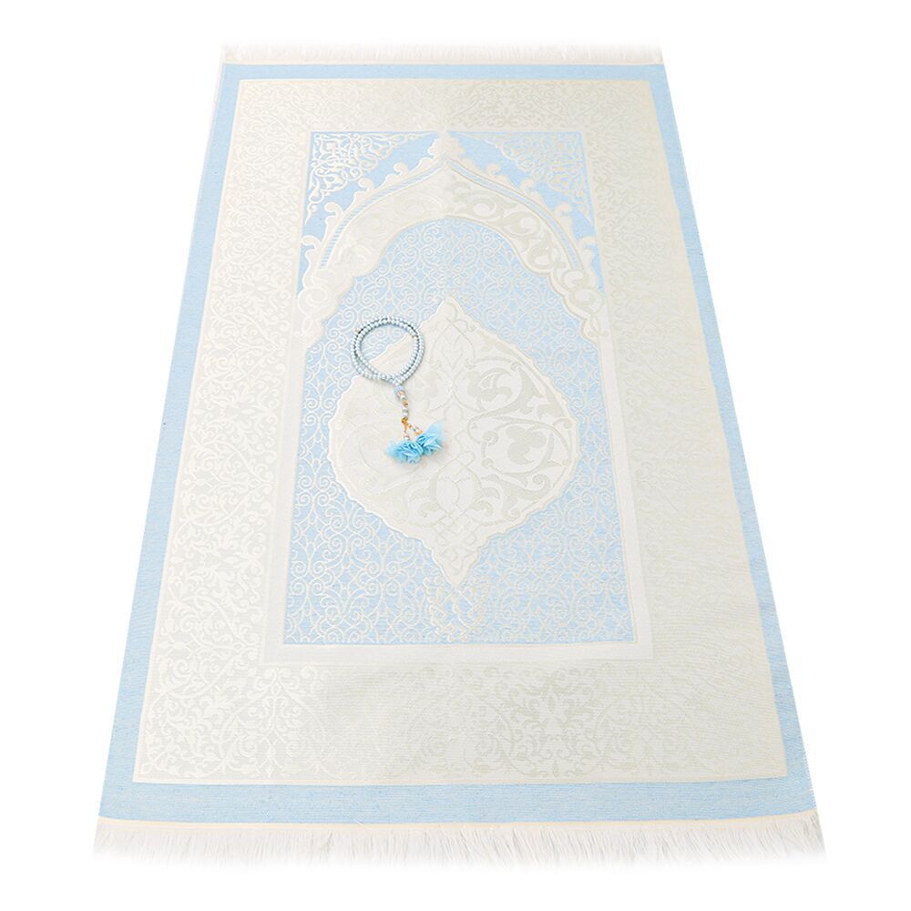 Silk Or Taffeta Prayer Rug