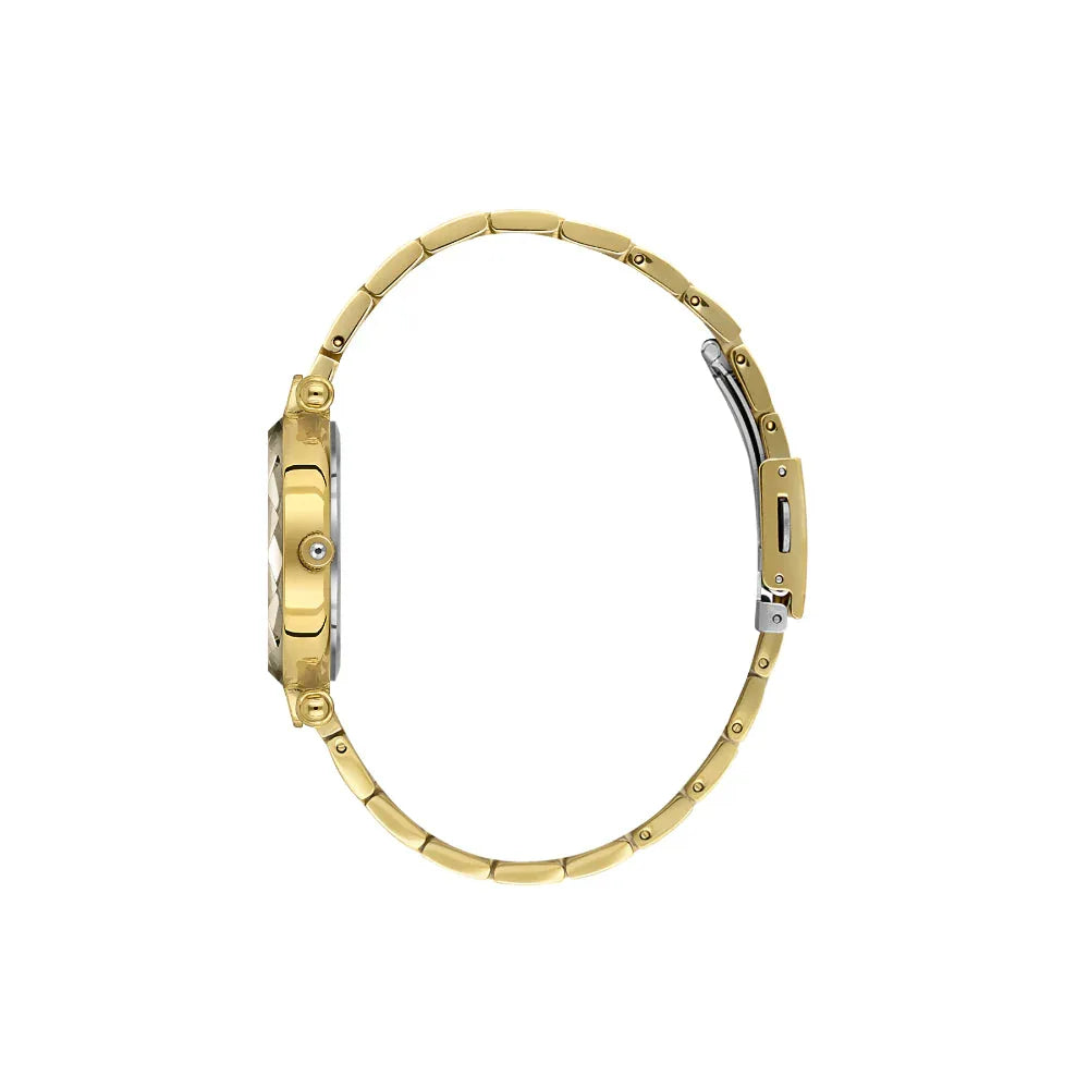 Daniel Klein Premium Gold Stainless Steel Sunray Dial Watch for Women, DK.6.14132-2