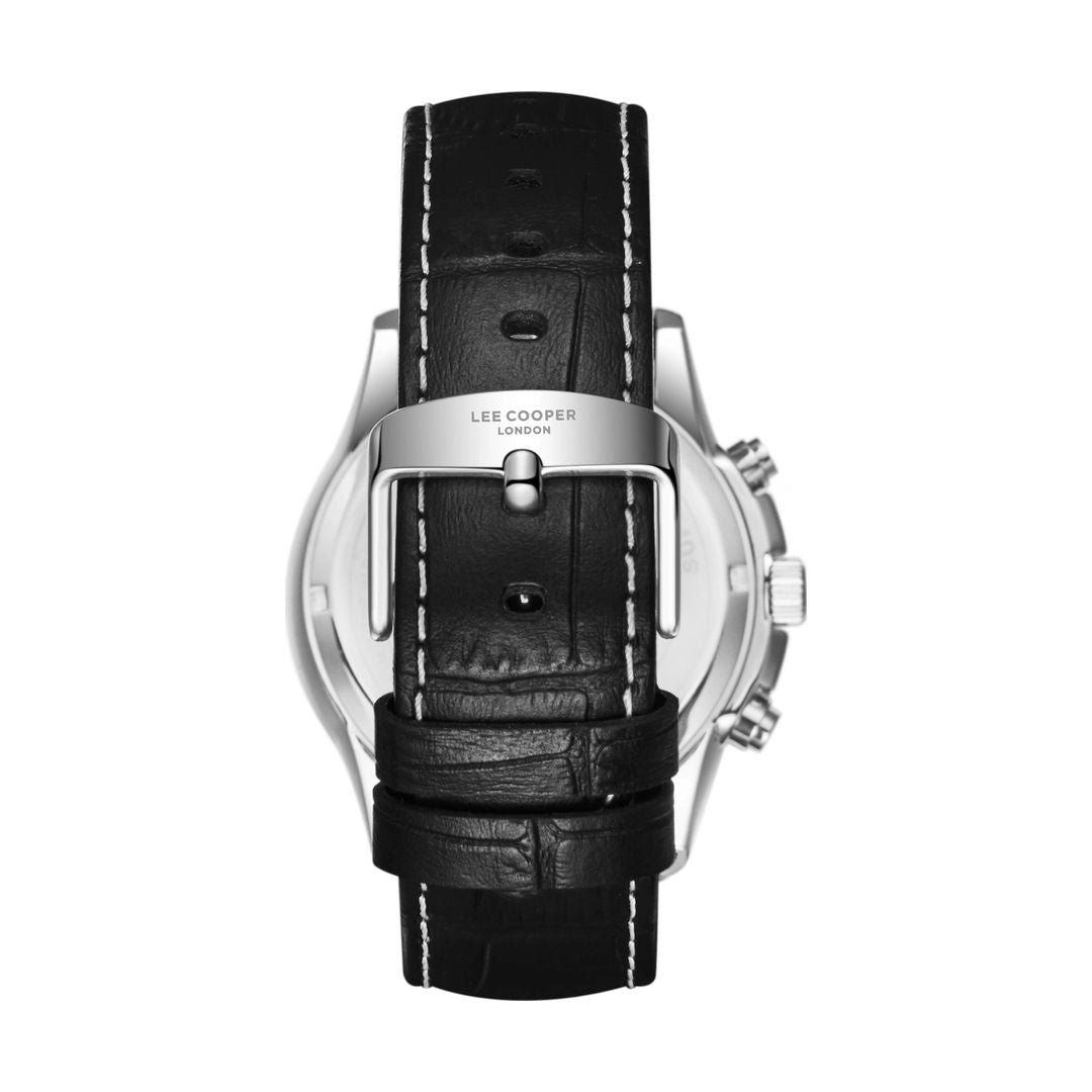 Lee Cooper Men's Leather Multifunction Watch, LC08239 Series