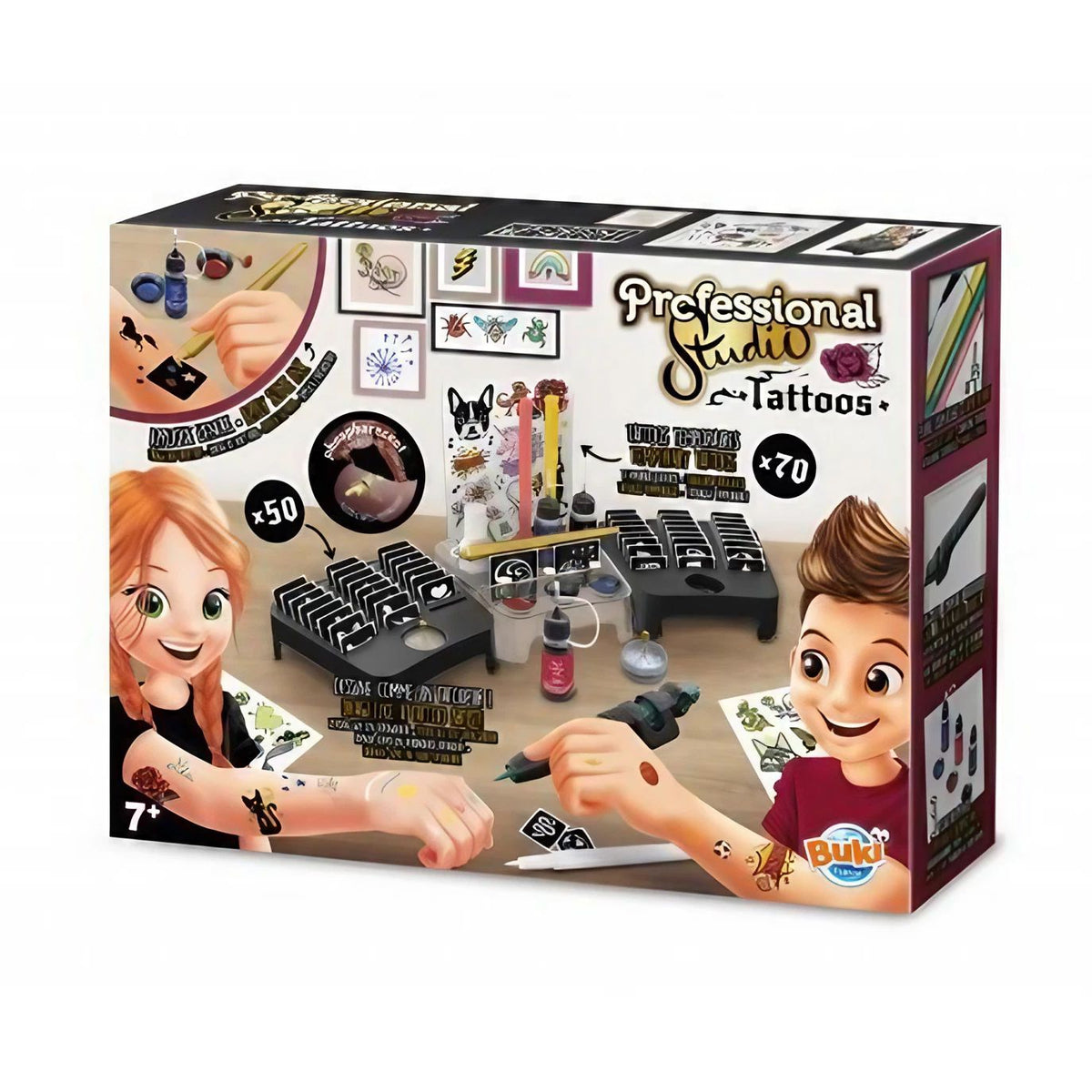 Buki France Professional Studio Tattoos Set, 7+ Years