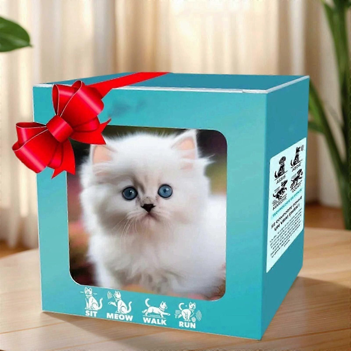 New Interactive Robot Kitten Plush Toy For Kids - Soft Robotic Cat With Fun Activities For Children