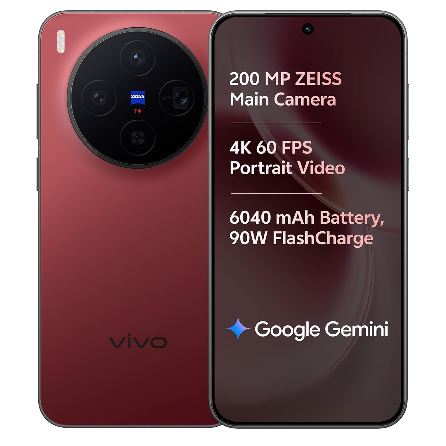 Vivo X300 5G Smartphone, 16GB RAM, 512GB Storage, 6.31" AMOLED Display, 200MP ZEISS Camera, 6040mAh Battery