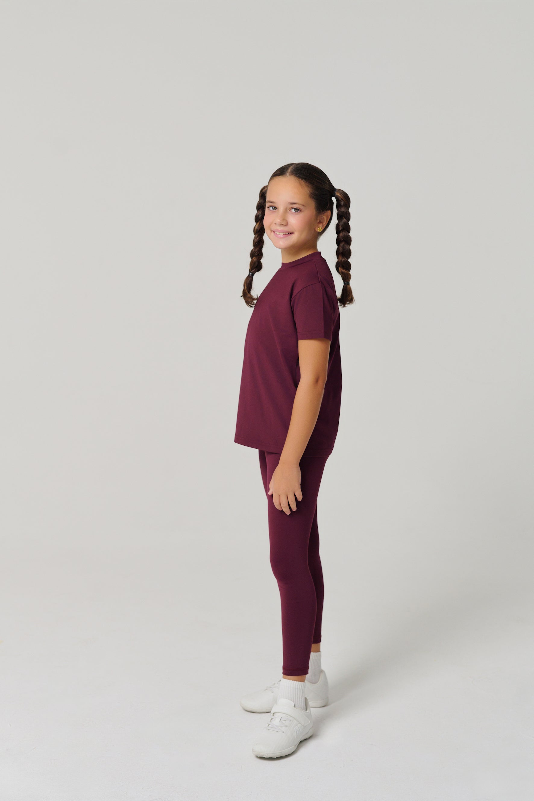 MULU Classic Unisex Kids T-shirt - Maroon