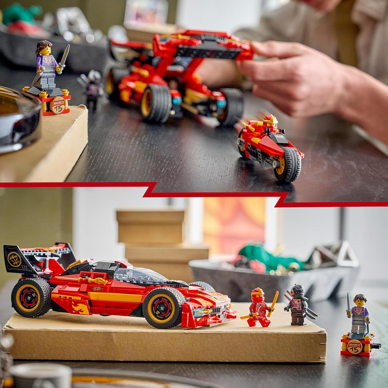 LEGO NINJAGO X-1 Ninja Charger 15th Anniversary Building Set, 691 Pieces, For Age 14+ Years
