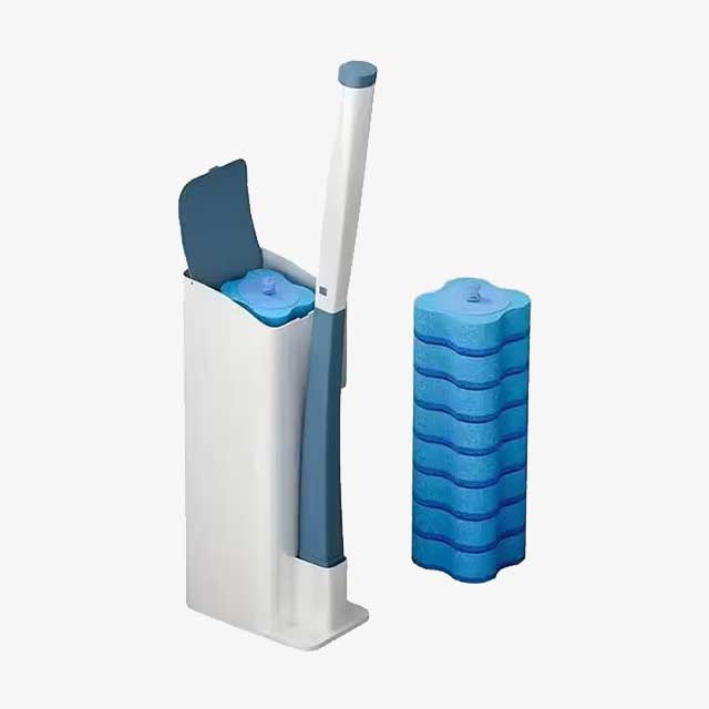 Toilet Deep Cleaning Tall Brush – Long Handle, Heavy-Duty Bathroom Cleaner for Stubborn Stains & Germs