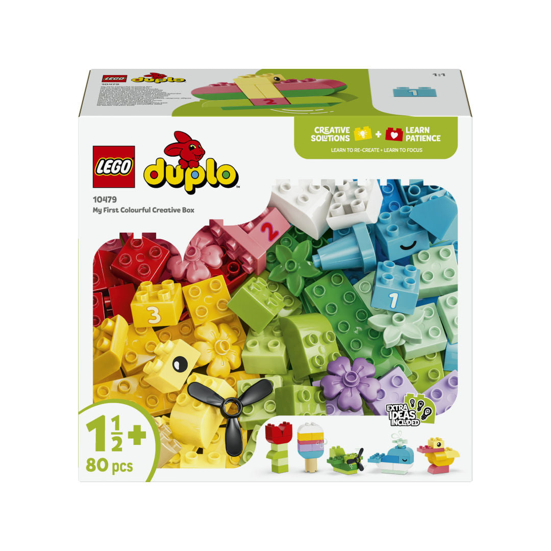 LEGO DUPLO Colorful Creative Box Building Set, For Age 18+ Months