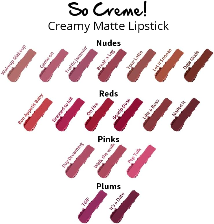 Nykaa So Creme! Creamy Matte Lipstick Nailed It