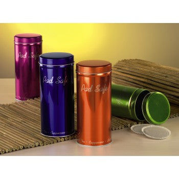 XAVAX 111036 Box for Coffee Pads, pink/green/orange/blue