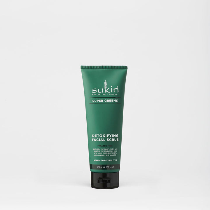 Sukin Super Greens Detoxifying Facial Scrub,Â 125 Ml