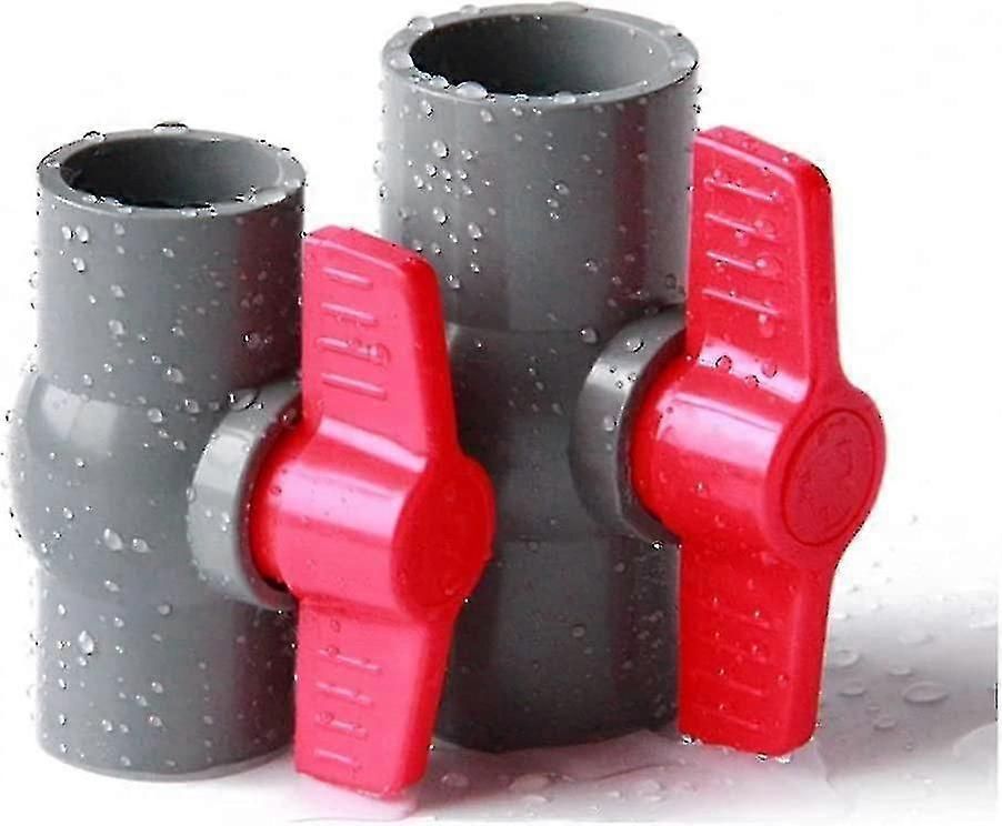 40Mm Pvc Ball Valve Heavy Duty Plastic Water Flow Control Valve