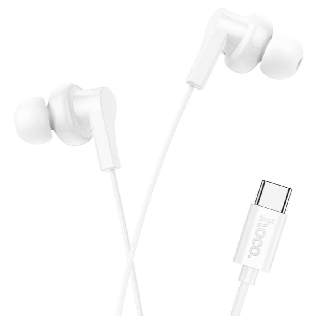 Hoco M114 Type-C Jia universal digital earphones with microphone