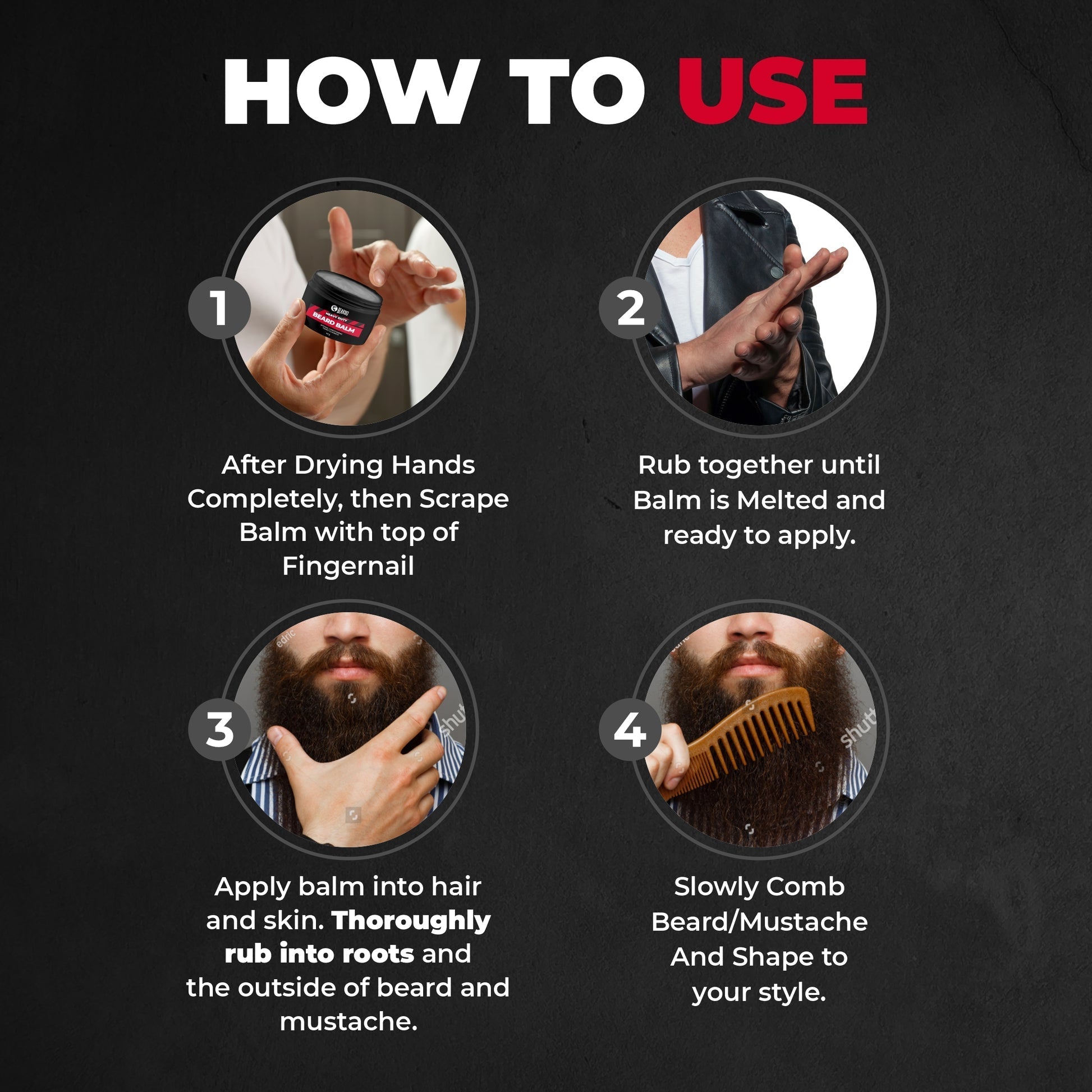 Beardo Heavy Duty Beard Balm 40g