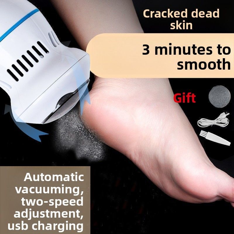 USB Rechargeable Electric Foot Callus Remover Pedicure Tool