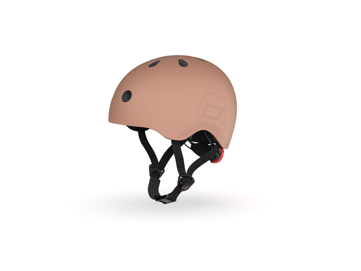 Scoot & Ride Kid Helmet S M Mocha