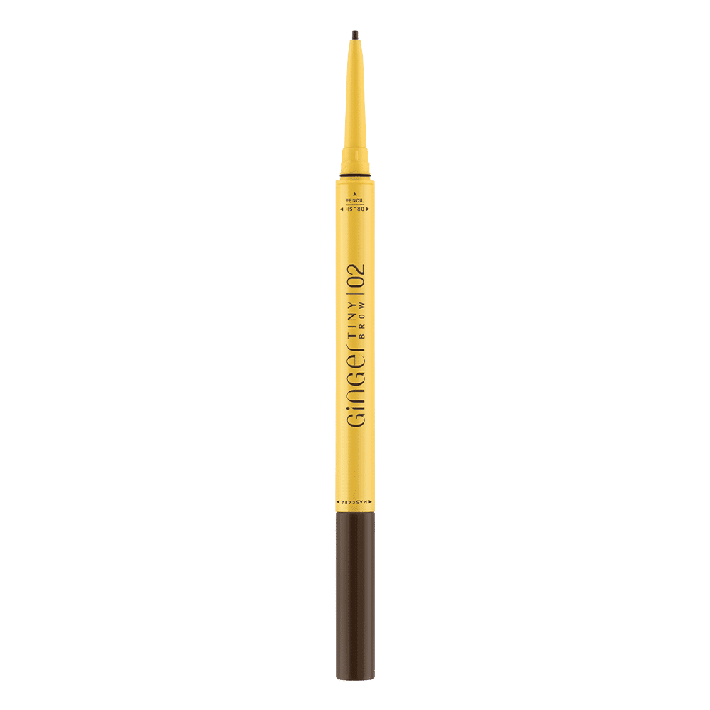 Ginger Tiny Brow 0.06g+1g Baby Bright (M) 02 Leaf Brown