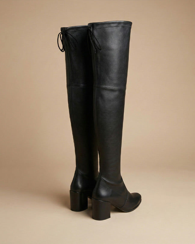 Stuart Weitzman Tieland black high-knee boots