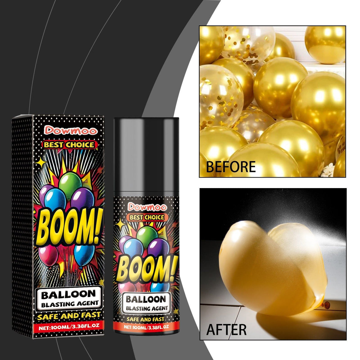 Create a Festive Atmosphere with Balloon Agent, Safe Wedding Room Decor, Easy to Use ,100ml