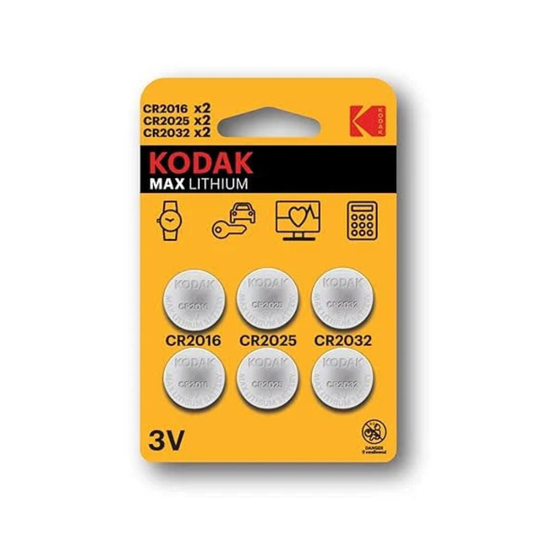 Kodak Max Lithium Coin Cell Battery, 3V