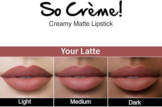 Nykaa So Creme! Creamy Matte Lipstick You're Latte