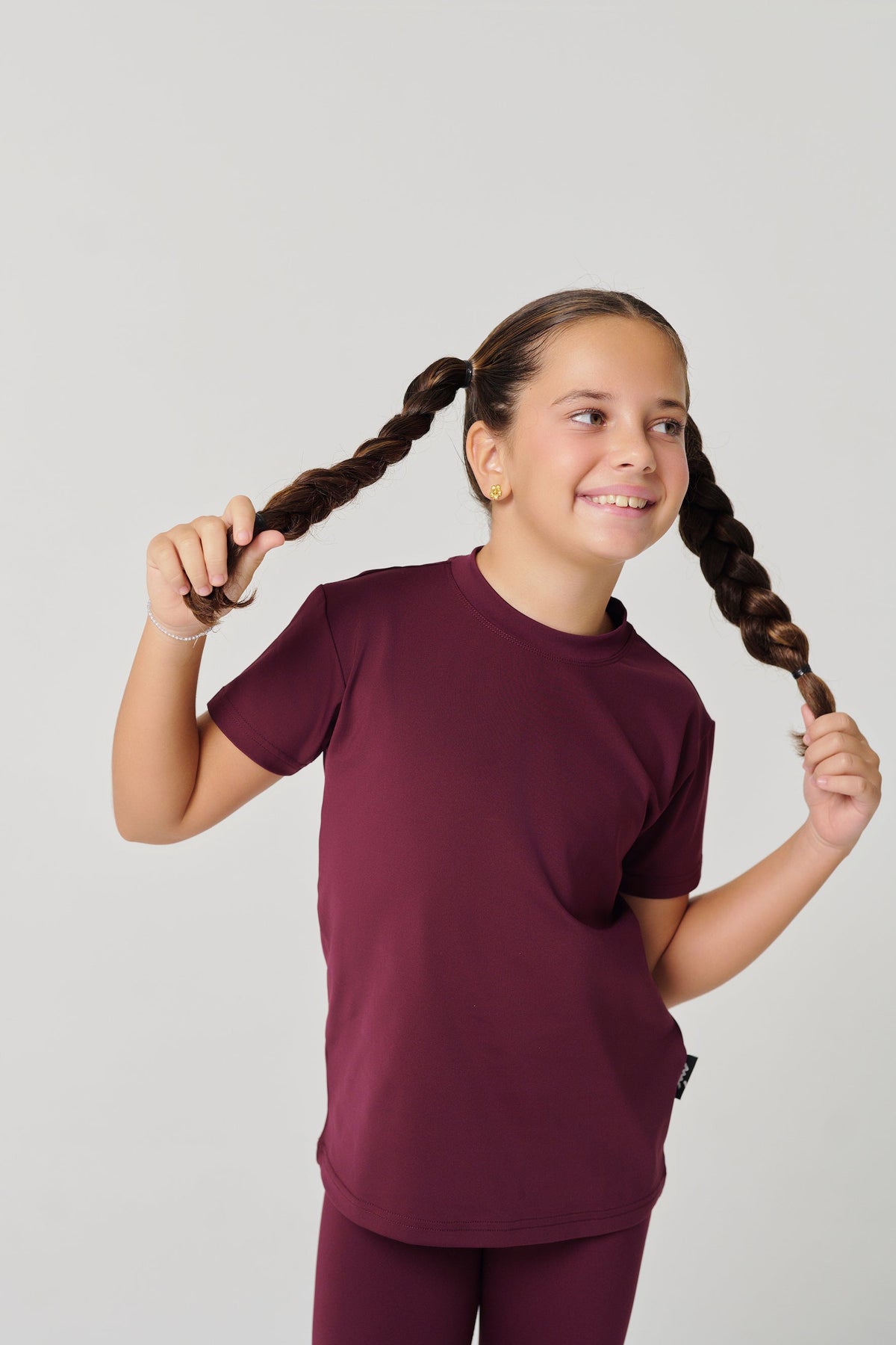 MULU Classic Unisex Kids T-shirt - Maroon