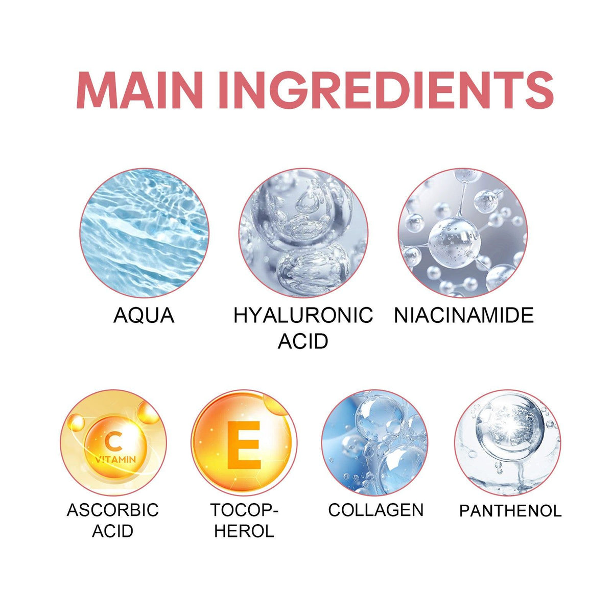 5 in 1 Face Serum, Moisturize, Anti-Wrinkle, Firm Skin, Fade Spots, Brighten ,30ml
