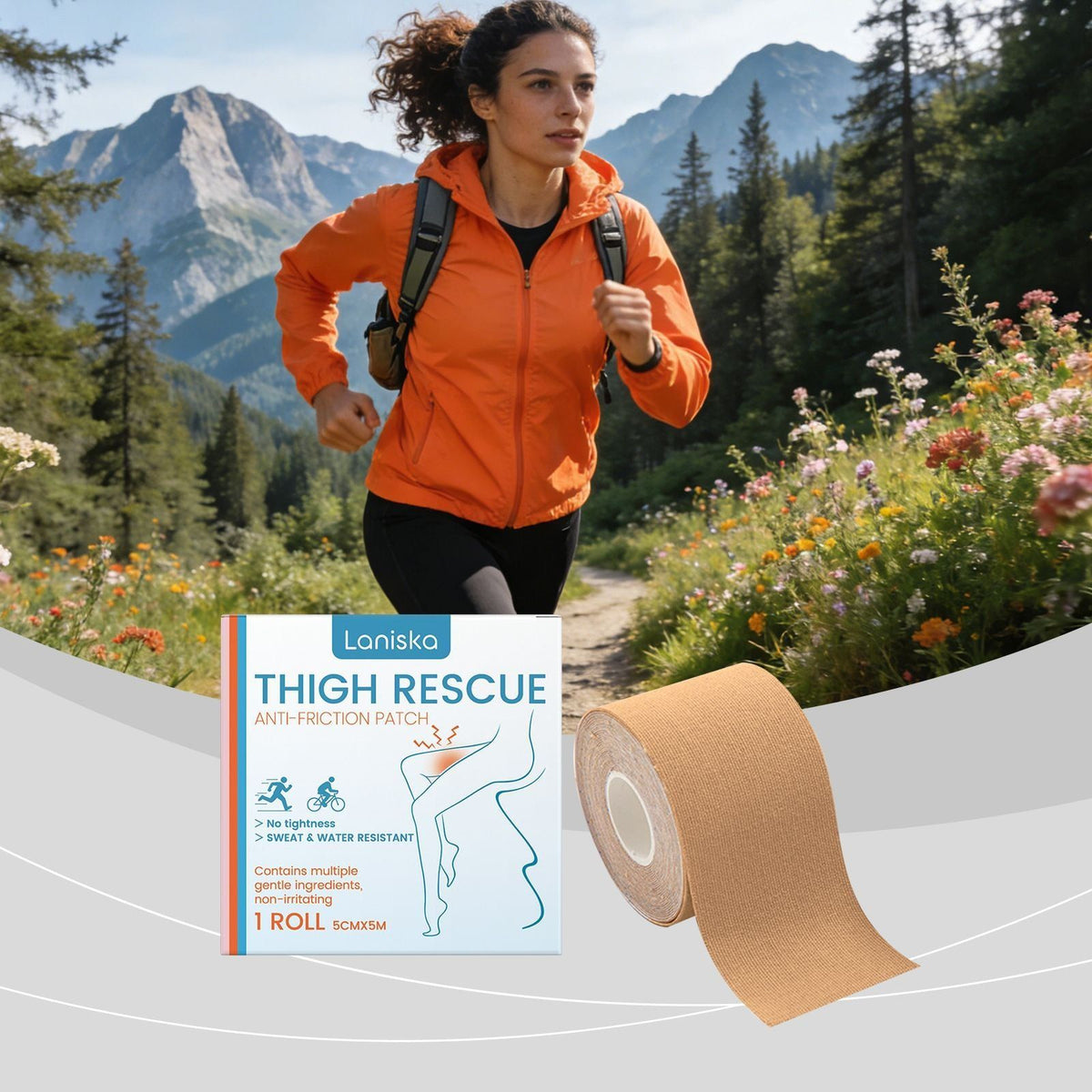 Anti-Chafing Leg Tape Roll Friction Protection