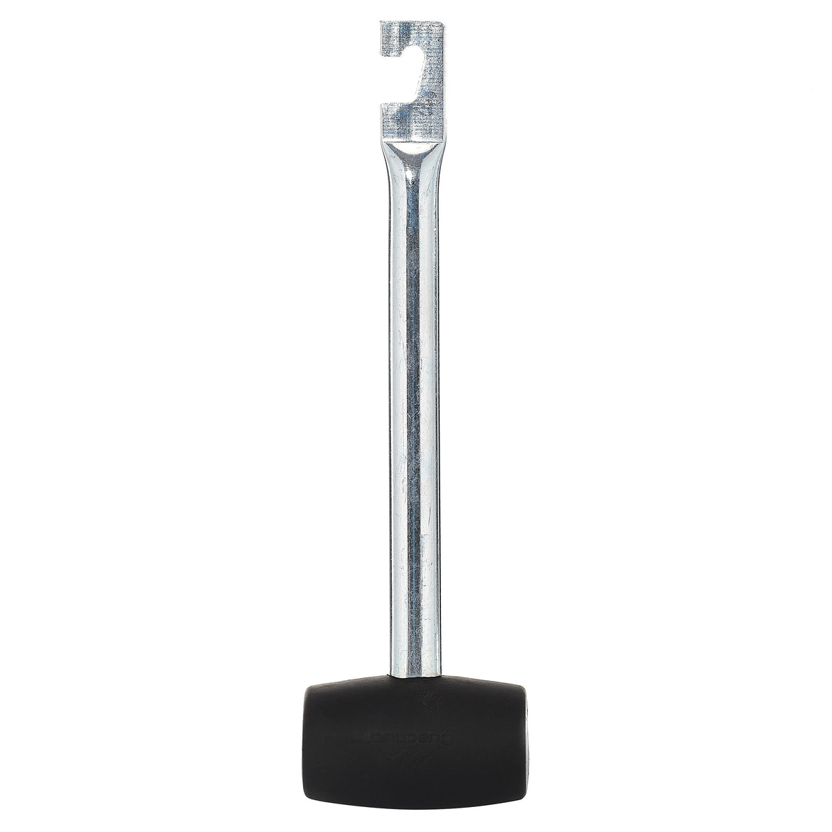 Camp Master Camping Rubber Hammer, Zinc Plated Iron Handle with Hook, 29cm