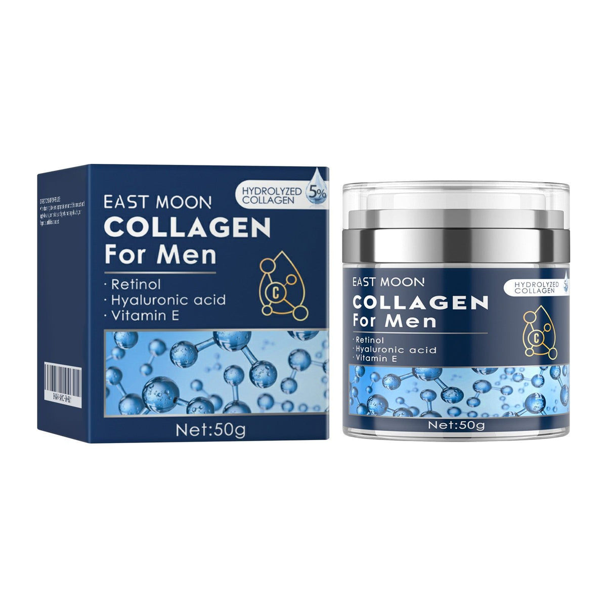 Men's Face Cream, Firming Skin, Anti-Aging, Moisturizer, Hydrating, Rejuvenating, Fine Lines, Skin Repair ,50g