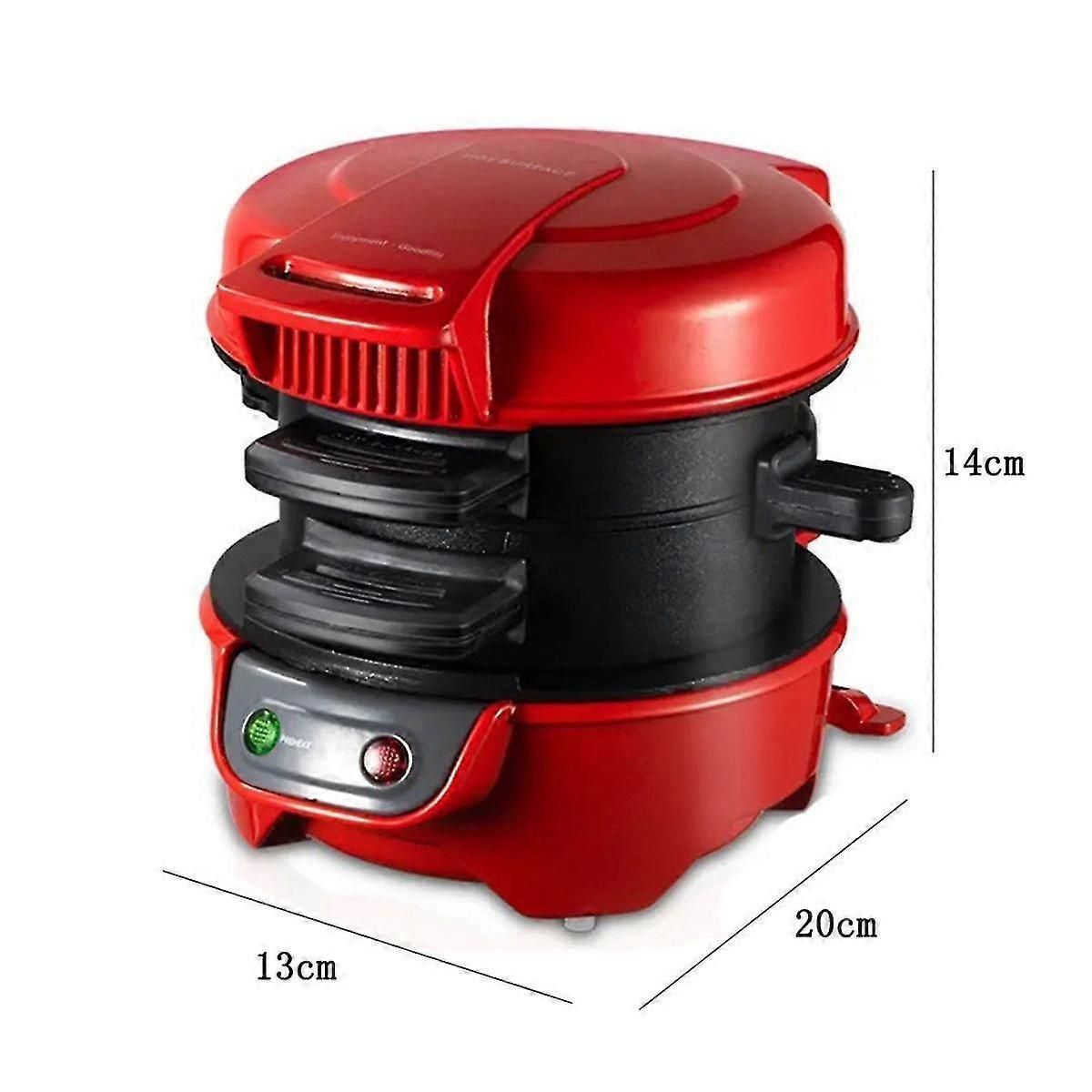 Burger Press Hamburger Patty Maker Non-stick Multifunction Hamburger Omelette Steak Breakfast Sandwich Machine Eu Plug zxin